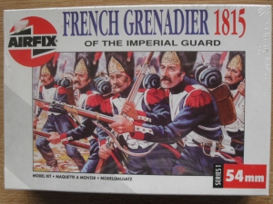 AIRFIX 54mm 01553 FRENCH GRENADIER OF THE IMPERIAL GUARD 1815